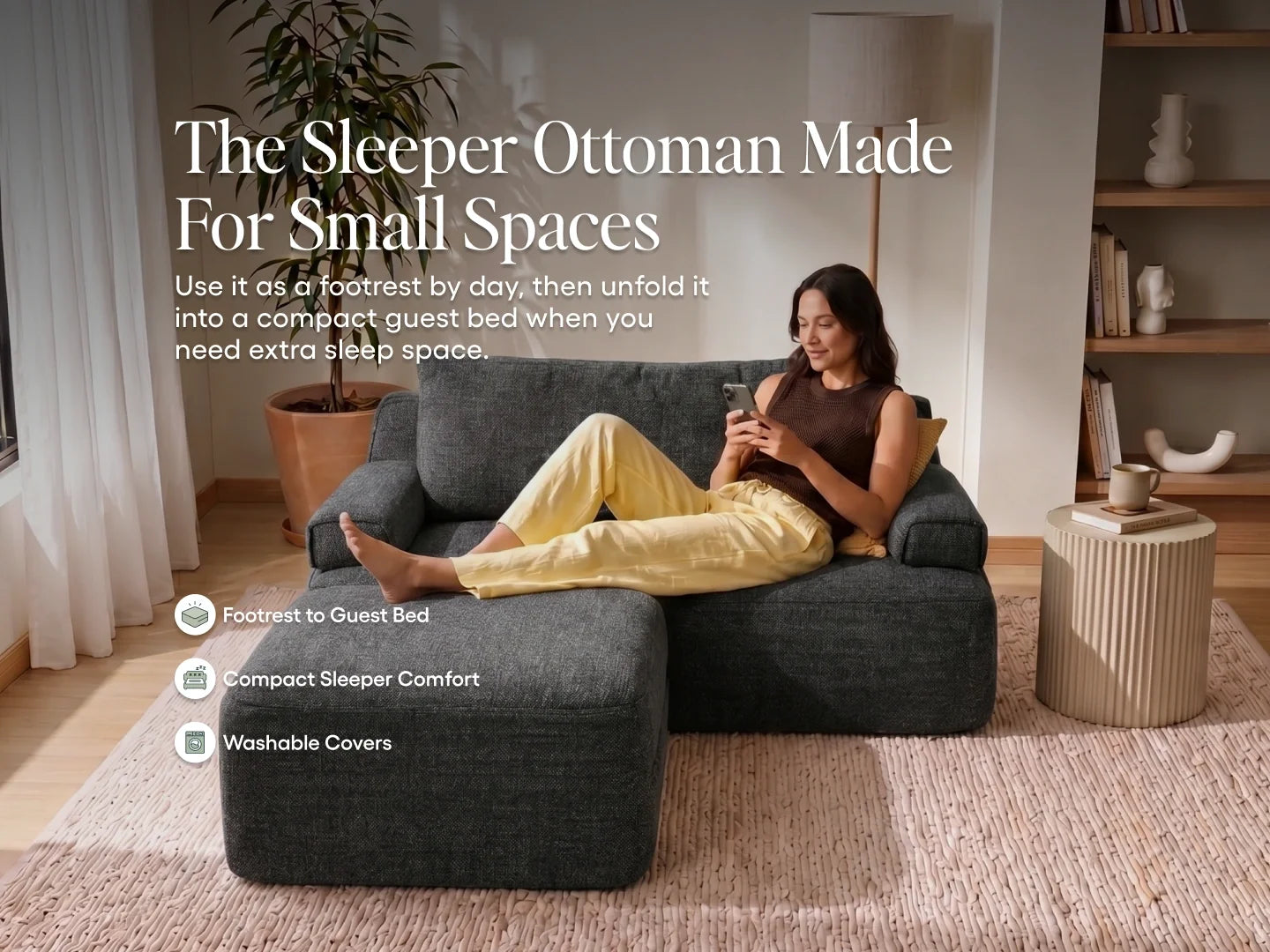 Cushie Ottoman Sofa Bed