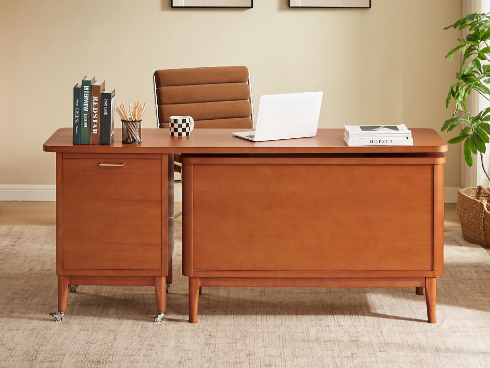 Gemini Rotatable Home Office Desk