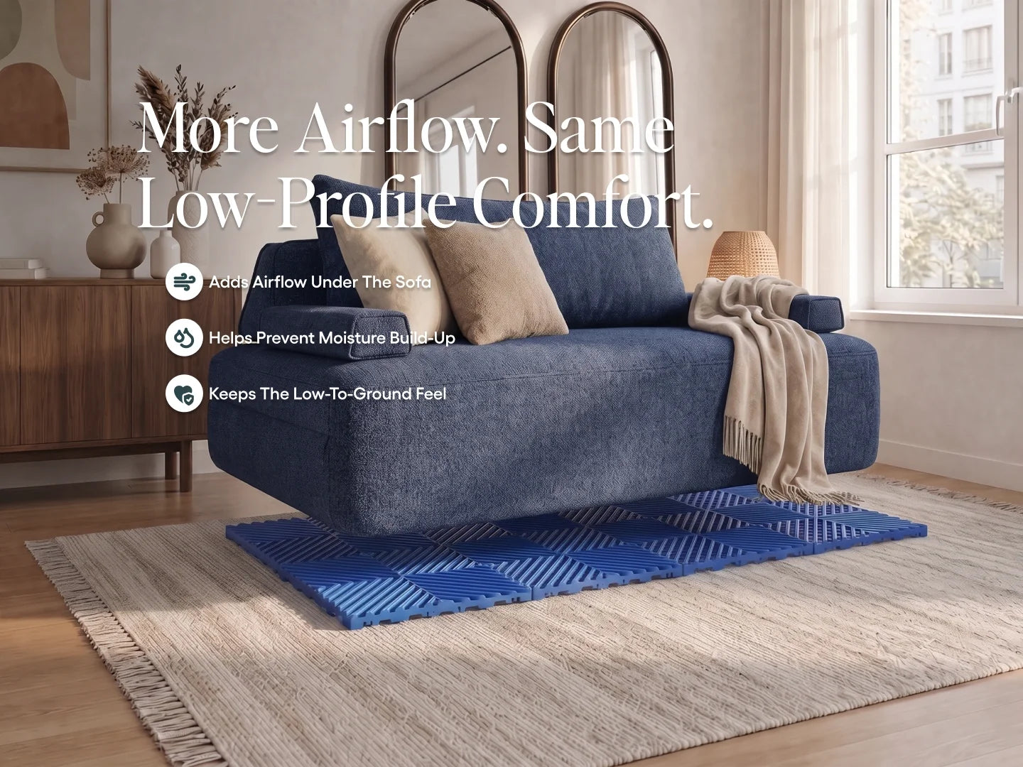 Cushie Modular Sofa Bed Airflow Pad
