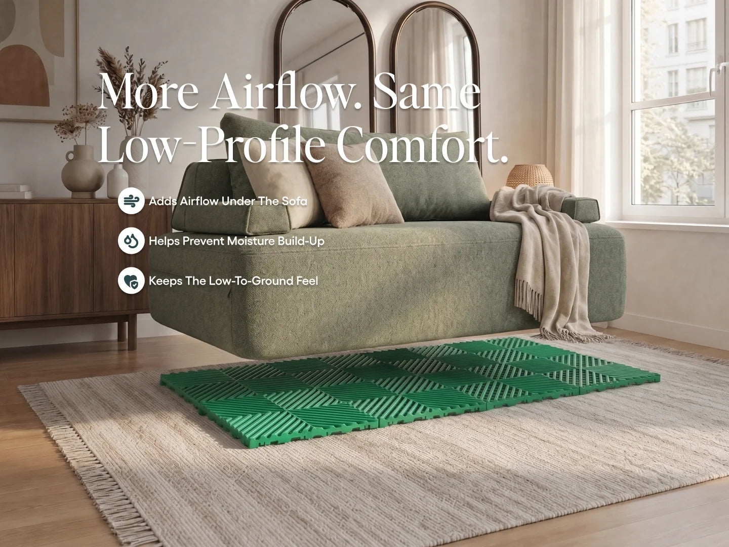 Cushie Modular Sofa Bed Airflow Pad