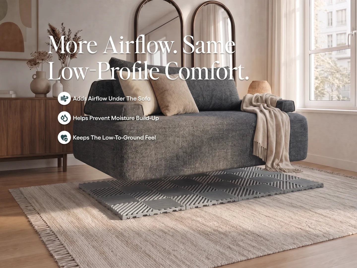 Cushie Modular Sofa Bed Airflow Pad