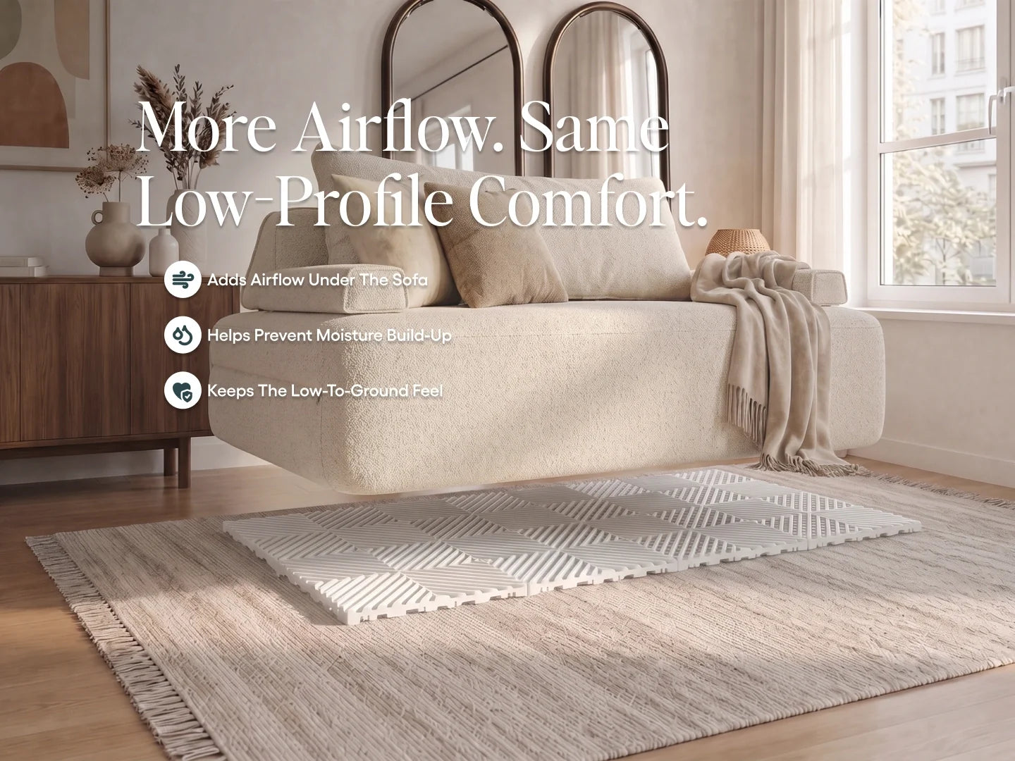 Cushie Modular Sofa Bed Airflow Pad