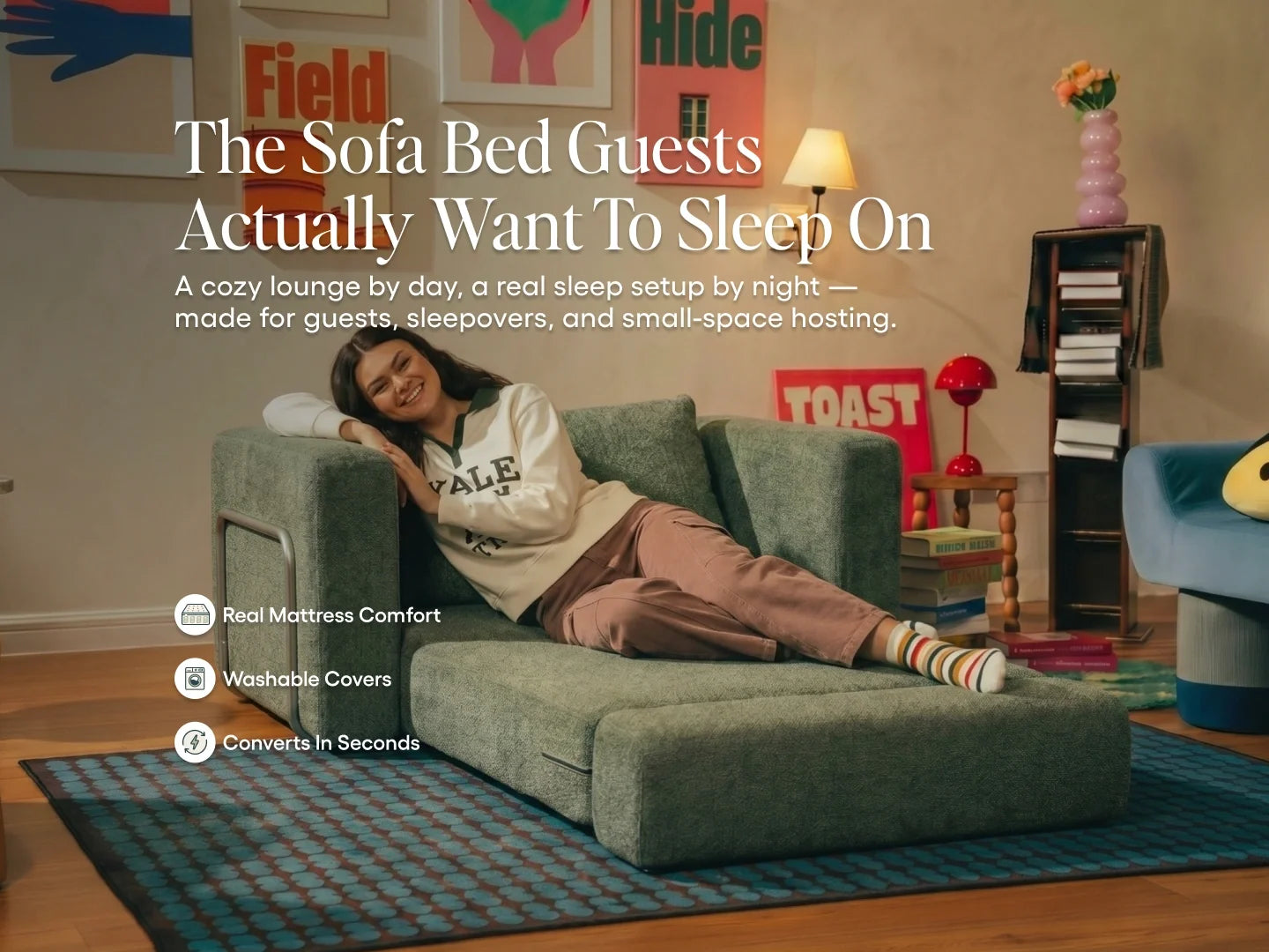 Cushie Snuggle Sofa Bed