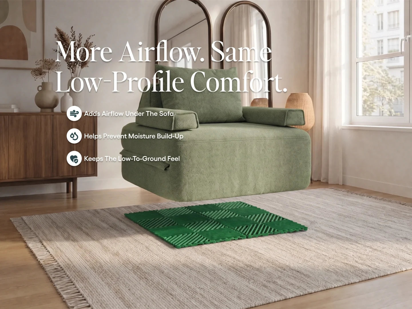 Cushie Modular Sofa Bed Airflow Pad