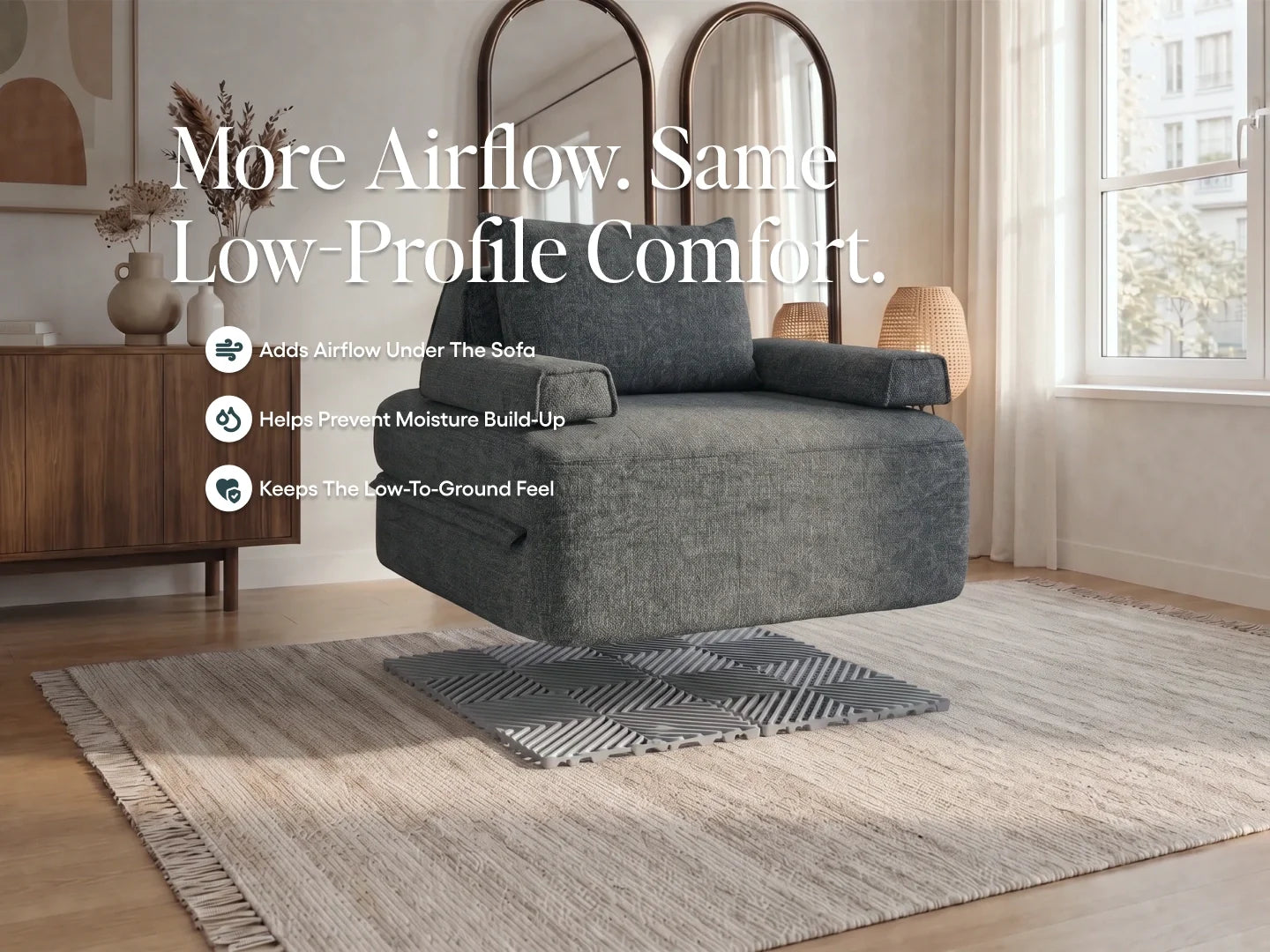 Cushie Modular Sofa Bed Airflow Pad